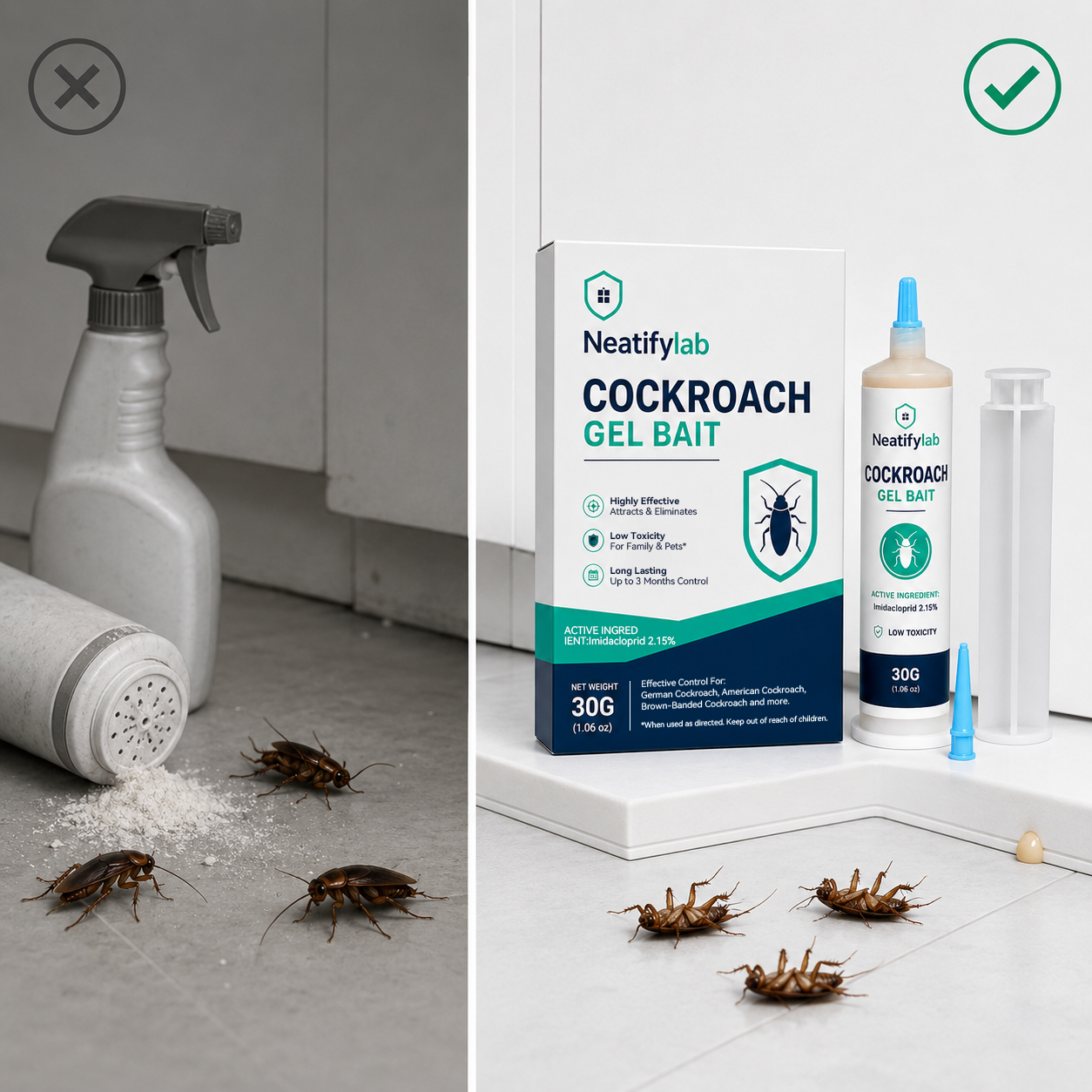 Neatifylab™ Professional Roach Killing Gel